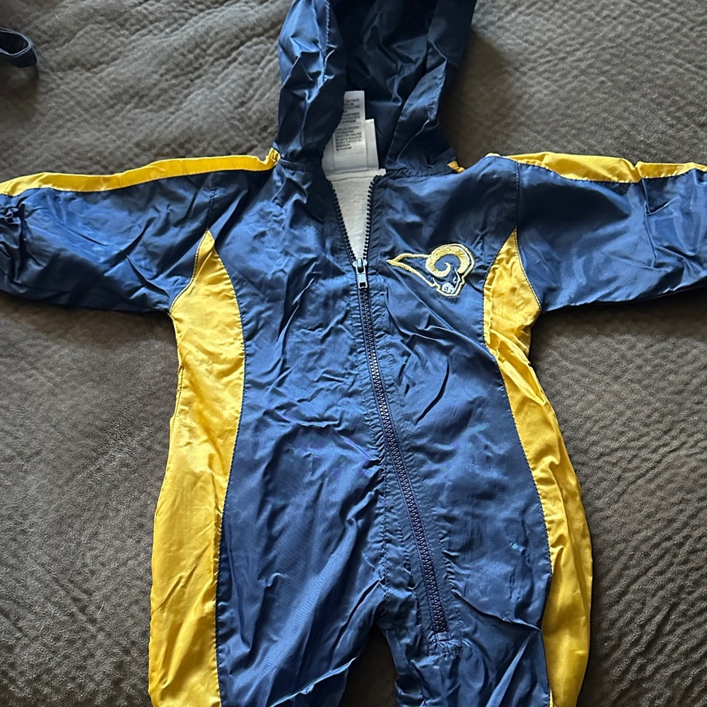 Babies Blue and Yellow One Piece